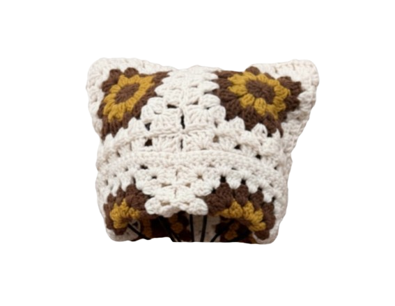 Sunflower Crochet Hat